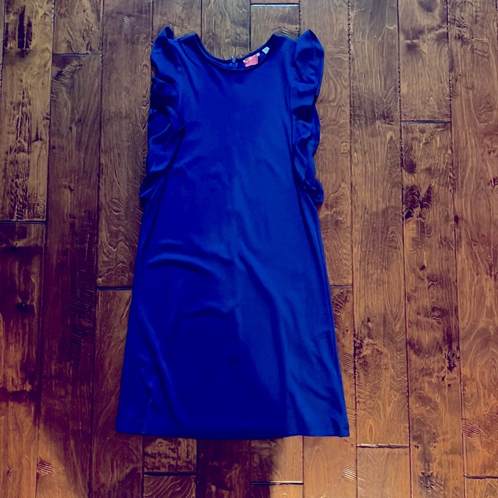 Halogen knee length dress in royal blue size medium